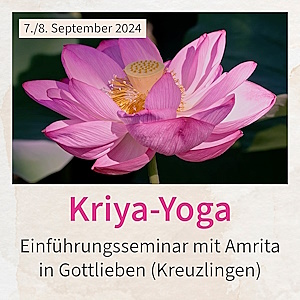 Kriya Yoga Seminar in Gottlieben